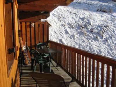 Wynajem na narty Apartament 2 pokojowy 4 osób (302) - Le Hameau de Vallée d'Or - Valloire - Balkon