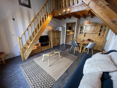 Ski verhuur Appartement 2 kamers 6 personen (B3) - Les Balcons de Valloire - Valloire - Woonkamer
