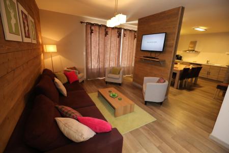 Rent in ski resort 4 room apartment 8 people (7) - Les Chalets d'Adrien - Valloire - Living room