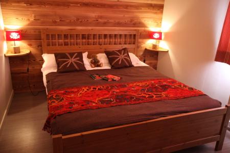 Skiverleih 4 Zimmer Maisonettewohnung für 8 Personen (5) - Les Chalets d'Adrien - Valloire - Offener Schlafbereich