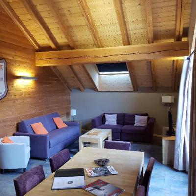 Wynajem na narty Apartament 3 pokojowy 6 osób (9) - Les Chalets d'Adrien - Valloire - Pokój gościnny