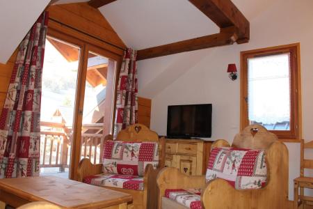 Alquiler al esquí Apartamento 3 piezas para 4 personas (202) - Les Chalets Grand Vy - Valloire - Estancia
