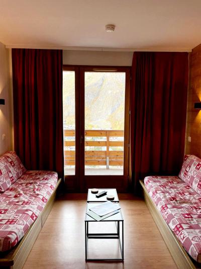 Skiverleih 2-Zimmer-Appartment für 4 Personen (13) - Les Chalets Valoria - Valloire - Wohnzimmer