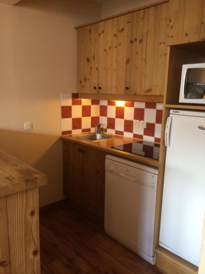 Ski verhuur Appartement 3 kamers 6 personen (01) - Les Chalets Valoria - Valloire - Keukenblok