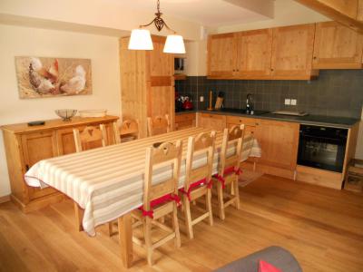 Location au ski Appartement duplex 4 pièces cabine 8 personnes (B201) - Les Fermes de l'Archaz - Valloire - Séjour