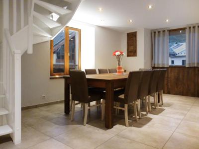 Rent in ski resort 6 room duplex apartment 12 people (6) - Les Fermes du Planet - Valloire - Living room