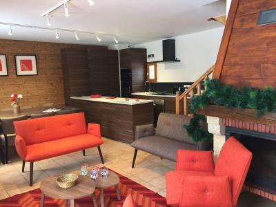 Location au ski Appartement triplex 6 pièces 12 personnes (4) - Les Fermes du Planet - Valloire - Séjour