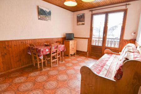 Rent in ski resort 2 room apartment 4 people - Maison Grand Galibier - Valloire - Living room