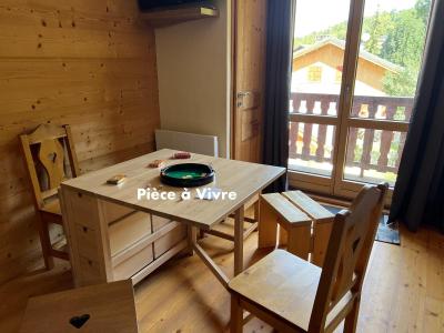 Skiverleih 1-Zimmer-Holzhütte für 4 Personen (116) - Résidence Altair - Valloire - Wohnzimmer