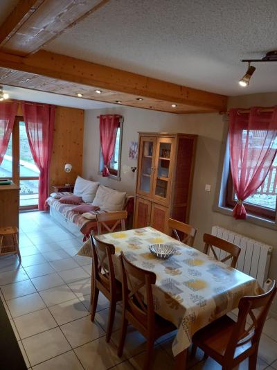 Rent in ski resort 2 room apartment 5 people (92) - Résidence Altair - Valloire - Living room
