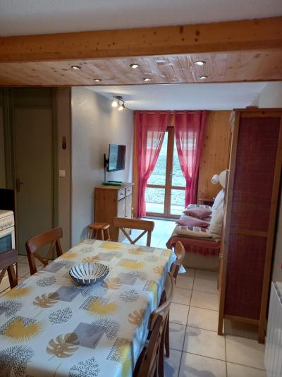 Rent in ski resort 2 room apartment 5 people (92) - Résidence Altair - Valloire - Living room