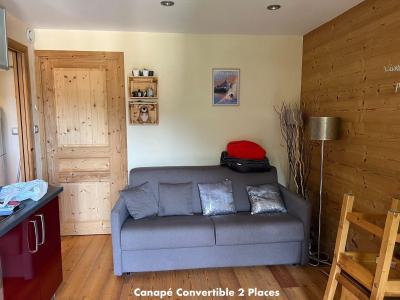 Rent in ski resort Studio cabin 4 people (116) - Résidence Altair - Valloire - Living room