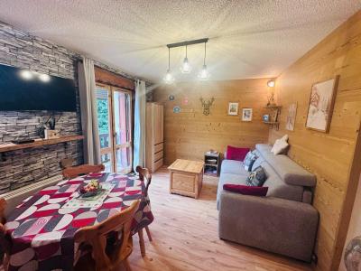 Skiverleih Studio Kabine für 4 Personen (117) - Résidence Altair - Valloire - Wohnzimmer