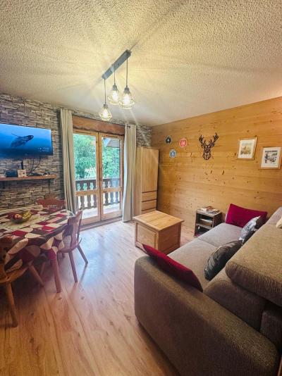 Skiverleih Studio Kabine für 4 Personen (117) - Résidence Altair - Valloire - Wohnzimmer