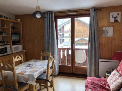 Ski verhuur Studio cabine 4 personen (56) - Résidence Bételgeuse - Valloire - Woonkamer