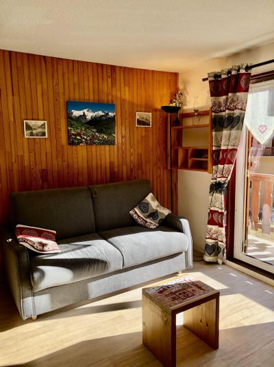 Rent in ski resort 2 room apartment 4 people (13) - Résidence Carène - Valloire - Living room