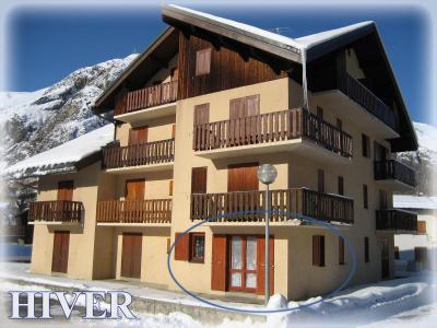 Rent in ski resort 2 room apartment 4 people (1) - Résidence Carène - Valloire - Winter outside