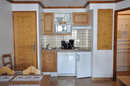 Ski verhuur Appartement 2 kamers 4 personen (102) - Résidence Gentiane Hameau de la Vallée d'Or - Valloire - Keukenblok