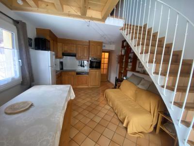 Ski verhuur Appartement duplex 3 kamers 7 personen (15) - Résidence l'Adret - Valloire - Woonkamer