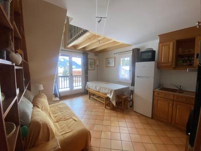 Ski verhuur Appartement duplex 3 kamers 7 personen (15) - Résidence l'Adret - Valloire - Woonkamer