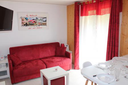 Ski verhuur Studio cabine 4 personen (217) - Résidence la Croix du Sud - Valloire - Woonkamer