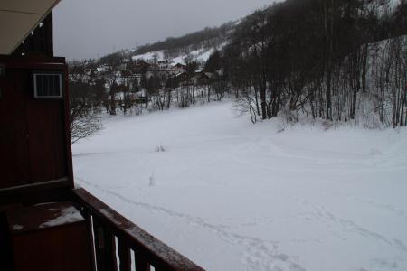 Location au ski Studio cabine 4 personnes (217) - Résidence la Croix du Sud - Valloire - Balcon