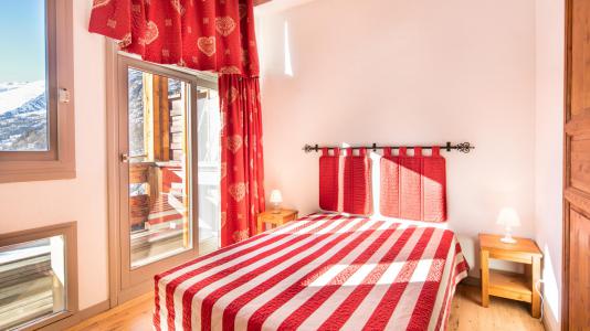 Rent in ski resort 4 room apartment 8 people - Résidence le Hameau de Valloire - Valloire - Bedroom