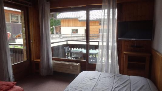 Ski verhuur Studio 3 personen (R1F) - Résidence le Rocher Saint Pierre - Valloire - Woonkamer