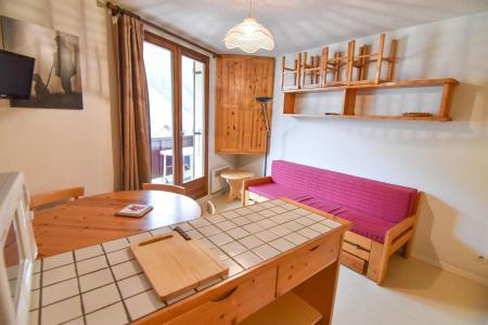 Ski verhuur Studio bergnis 3 personen (18) - Résidence le Thymel - Valloire - Woonkamer