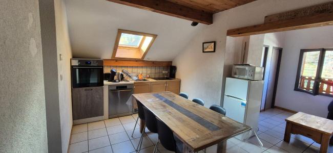 Wynajem na narty Apartament 4 pokojowy 2 kabiny 6 osób (8) - Résidence les Alpages - Valloire - Pokój gościnny