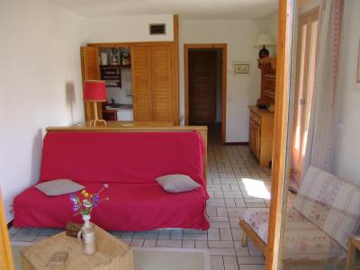 Rent in ski resort 2 room apartment 6 people (54) - Résidence les Arolles - Valloire - Living room