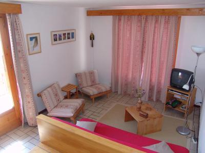 Ski verhuur Appartement 2 kamers 6 personen (54) - Résidence les Arolles - Valloire - Woonkamer