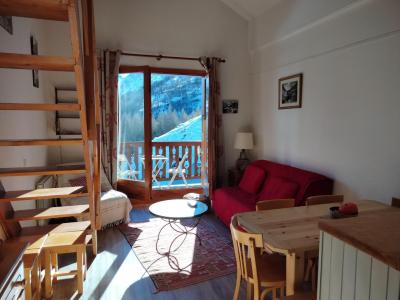 Location au ski Studio mezzanine 4 personnes (59) - Résidence les Arolles - Valloire - Séjour