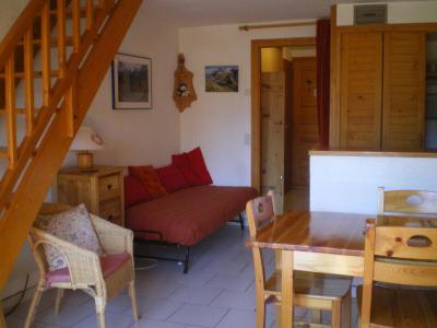 Rent in ski resort Studio mezzanine 6 people (58) - Résidence les Arolles - Valloire - Living room