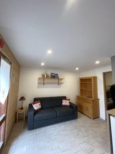 Ski verhuur studio bergnis 2-4 personen (99) - Résidence les Bergers - Valloire - Woonkamer