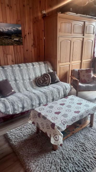 Skiverleih 2-Zimmer-Appartment für 4 Personen - Résidence les Caquelons - Valloire - Wohnzimmer