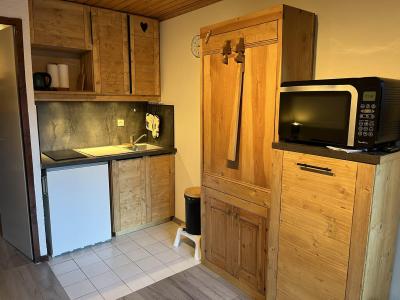 Location au ski Studio coin montagne 4 personnes (103) - Résidence les Cordeliers - Valloire - Kitchenette