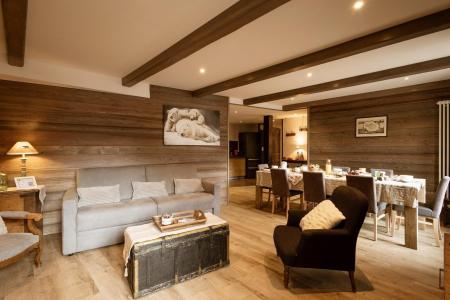 Rent in ski resort 4 room apartment 8 people (4) - Résidence les Etoiles des Neiges - Valloire - Living room