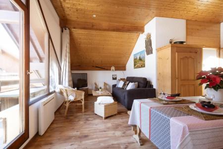 Skiverleih 2-Zimmer-Appartment für 6 Personen (O31) - Résidence Plan Soleil - Valloire - Wohnzimmer