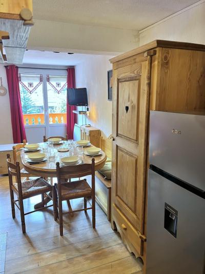 Ski verhuur Appartement 2 kamers mezzanine 5 personen (34) - Résidence Rochechateau - Valloire - Woonkamer