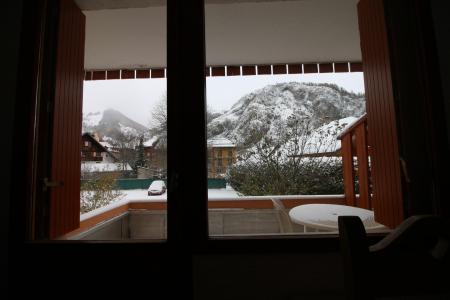 Ski verhuur Studio cabine 4 personen (3) - Résidence Rochechateau - Valloire - Balkon