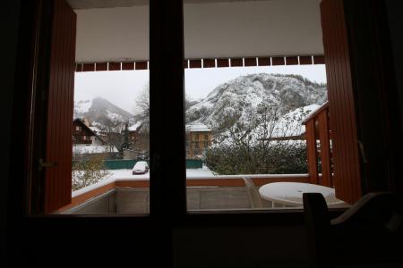 Location au ski Studio cabine 4 personnes (3) - Résidence Rochechateau - Valloire - Balcon