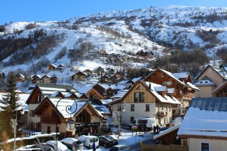 Ski verhuur Appartement 2 kabine kamers 4 personen (26) - Résidence Tigny - Valloire - Buiten winter