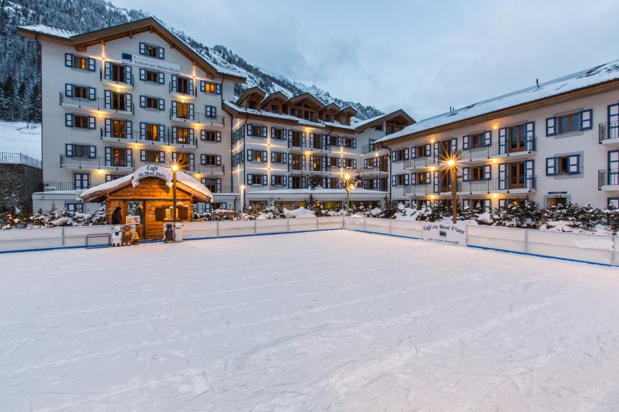 Ski verhuur Résidence et Spa Vallorcine Mont Blanc - Vallorcine - Buiten winter