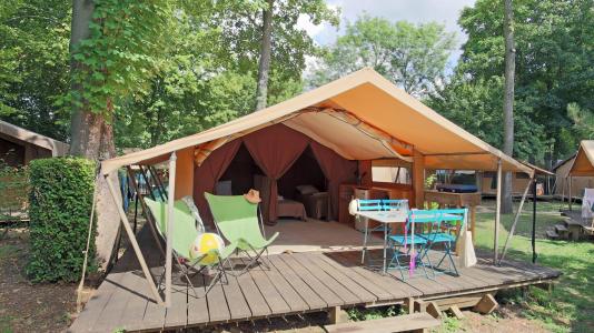 Ski verhuur 3-kamertent voor 5 personen (Classic 4) - Camping Vallouise - Vallouise - Terras