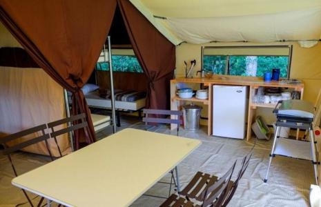 Ski verhuur 3-kamertent voor 5 personen (Classic 4) - Camping Vallouise - Vallouise - Woonkamer