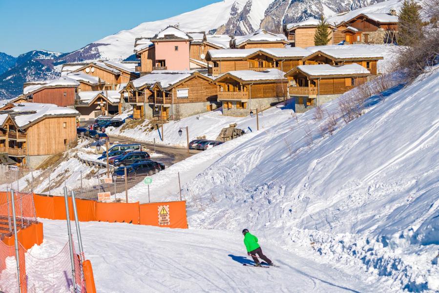 Ski verhuur Résidence Lagrange le Grand Panorama 2 - Valmeinier - Buiten winter