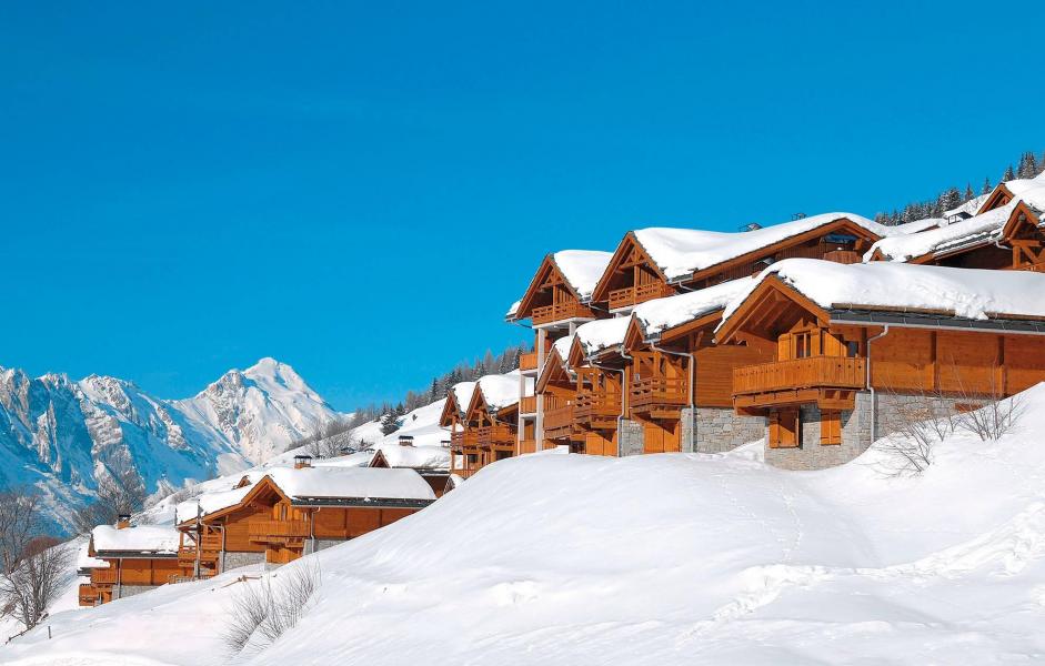 Ski verhuur Résidence le Grand Panorama 1 - Valmeinier - Buiten winter