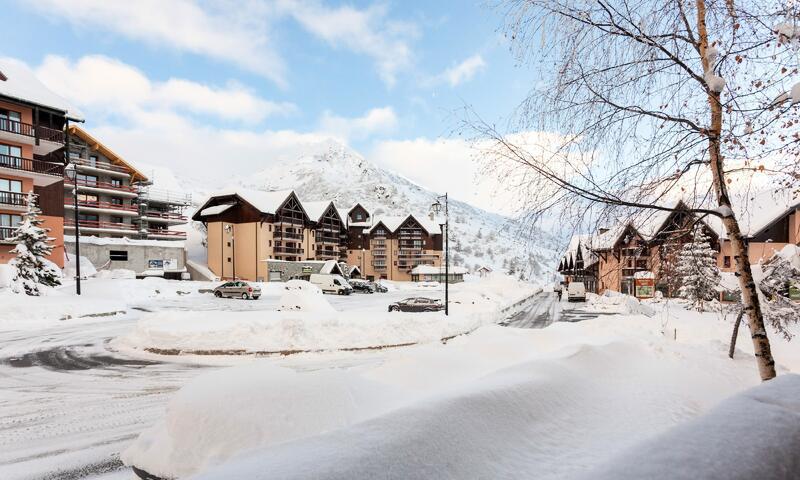 Location au ski Appartement 3 pièces 6 personnes (Confort 47m²) - Résidence le Thabor - Maeva Home - Valmeinier - Extérieur hiver