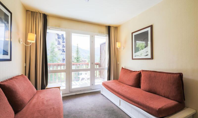 Аренда на лыжном курорте Апартаменты 2 комнат 5 чел. (Confort 28m²-5) - Résidence le Thabor - Maeva Home - Valmeinier - зимой под открытым небом